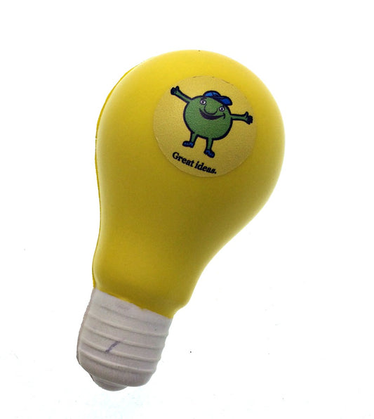 Promotional Stress Ball Light Bulb