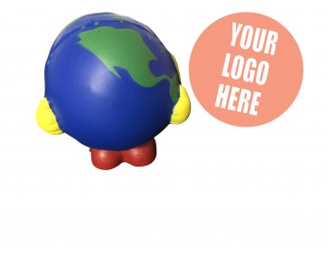 earth shaped stress toy