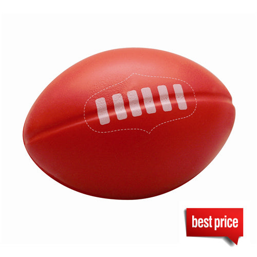 Footy Stress Ball red