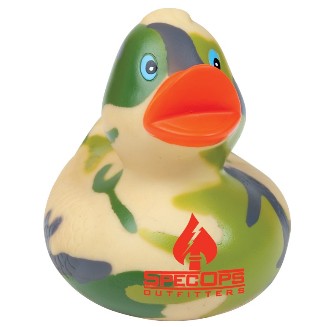 Printable Army Rubber Duck