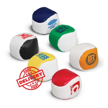 Colourful Branded Hacky Sacks